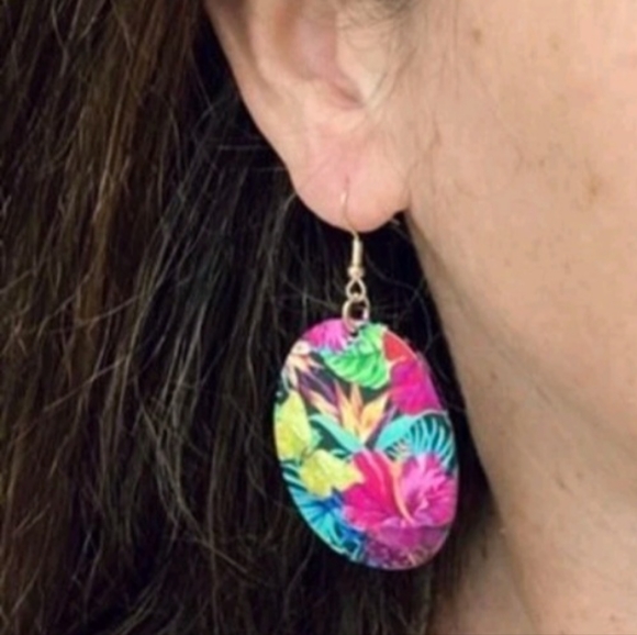 Tropical Drop Earrings - Picture 3 of 4